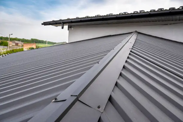 Shingle vs. Metal Roofing, metal roof